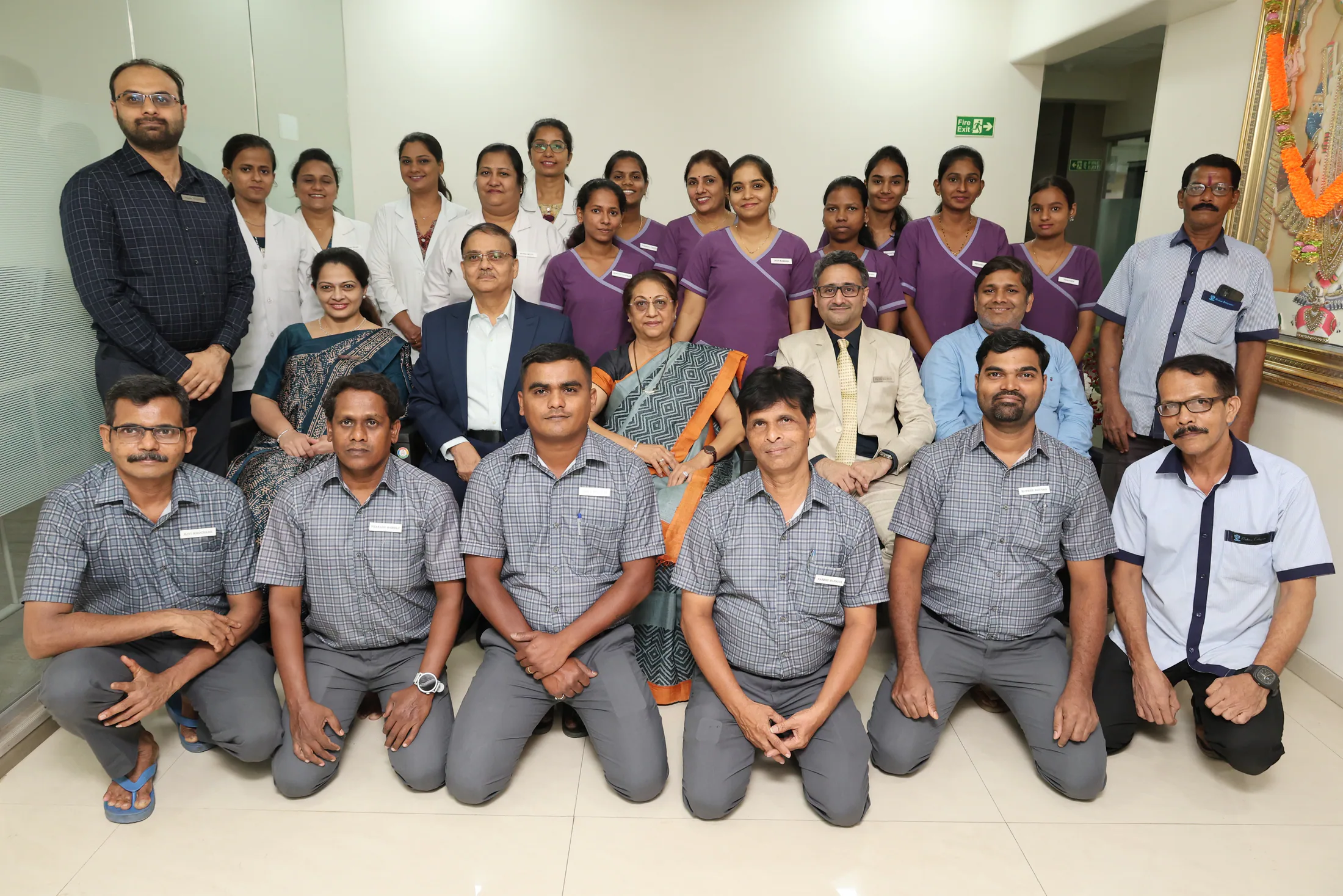 The Akshar Eye Clinic team