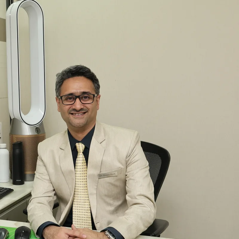 Dr. Deepen Sheth, Retina & Vitreoretinal Surgeon at Akshar Eye Clinic